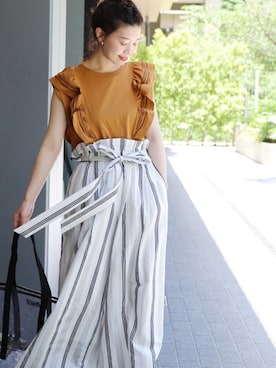 akiさん（レディース・158cm）の春コーディネート