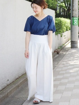 akiさん（レディース・158cm）の春コーディネート