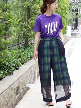 akiさん（レディース・158cm）の夏コーディネート