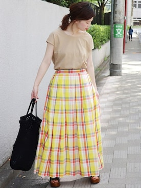 akiさん（レディース・158cm）の夏コーディネート