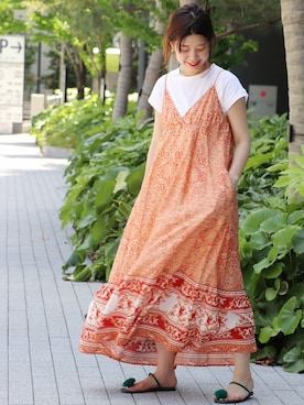 akiさん（レディース・158cm）の夏コーディネート