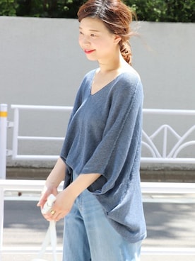 akiさん(レディース・158cm)の夏コーディネート