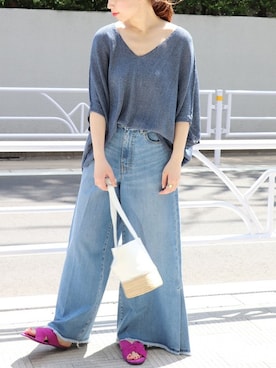 akiさん(レディース・158cm)の夏コーディネート