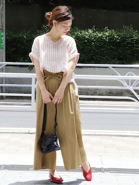 akiさん(レディース・158cm)の夏コーディネート