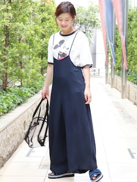 akiさん（レディース・158cm）の夏コーディネート