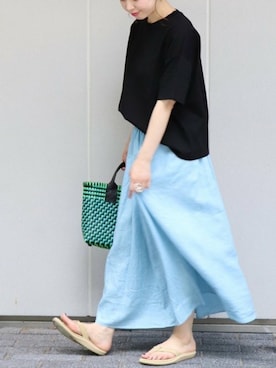 akiさん（レディース・158cm）の夏コーディネート