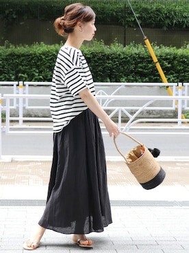 akiさん（レディース・158cm）の夏コーディネート