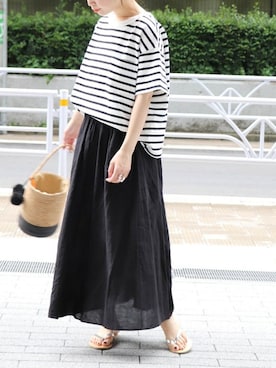 akiさん（レディース・158cm）の夏コーディネート