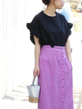 akiさん（レディース・158cm）の夏コーディネート