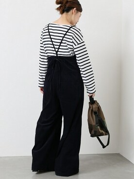 「LEMINOR（ルミノール）のアイテム」を使った、akiさん（レディース・158cm）の夏コーディネート