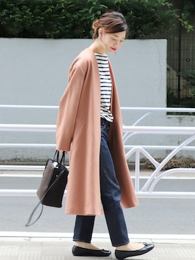 「LEMINOR（ルミノール）のアイテム」を使った、akiさん（レディース・158cm）の夏コーディネート