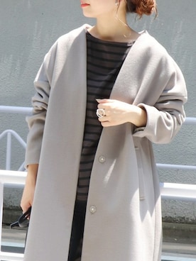 「LEMINOR（ルミノール）のアイテム」を使った、akiさん（レディース・158cm）の夏コーディネート