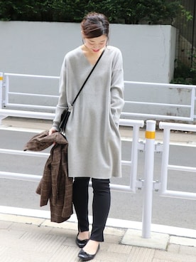 「JOURNAL STANDARD（ジャーナルスタンダード）のアイテム（バッグ）」を使った、akiさん（レディース・158cm）の夏コーディネート