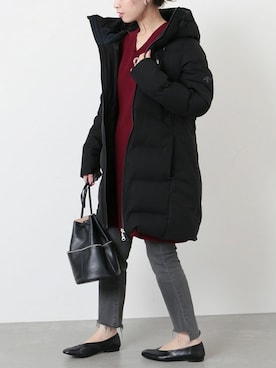 「DESCENTE ALLTERRAIN（デサント　オルテライン）のアイテム（ジャケット/アウター）」を使った、akiさん（レディース・158cm）の夏コーディネート