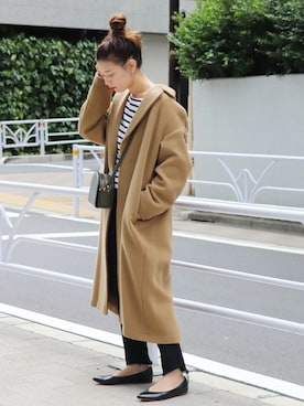 「LEMINOR（ルミノール）のアイテム」を使った、akiさん（レディース・158cm）の秋コーディネート