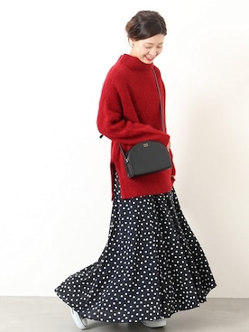 「OAD NEW YORK（オーエーディーニューヨーク）のアイテム」を使った、akiさん（レディース・158cm）の秋コーディネート