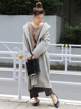 ウールアンゴラロングコート◇を使ったその他ユーザーの人気