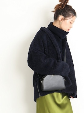 「OAD NEW YORK（オーエーディーニューヨーク）のアイテム」を使った、akiさん（レディース・158cm）の秋コーディネート