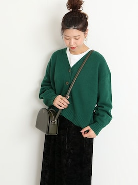 「YEAH RIGHT!!（イェーライト）のアイテム」を使った、akiさん（レディース・158cm）の秋コーディネート