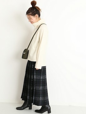 「OAD NEW YORK（オーエーディーニューヨーク）のアイテム」を使った、akiさん（レディース・158cm）の秋コーディネート