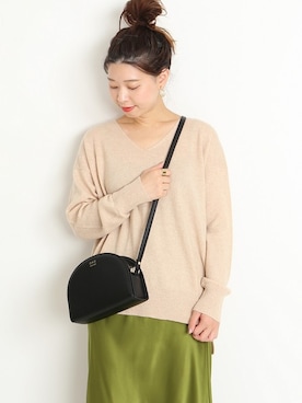 「OAD NEW YORK（オーエーディーニューヨーク）のアイテム」を使った、akiさん（レディース・158cm）の秋コーディネート