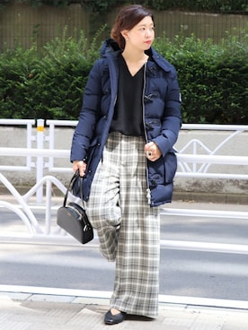 「OAD NEW YORK（オーエーディーニューヨーク）のアイテム」を使った、akiさん（レディース・158cm）の秋コーディネート