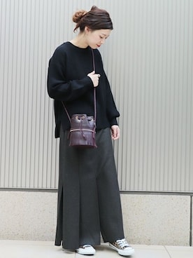 akiさん（レディース・158cm）の冬コーディネート