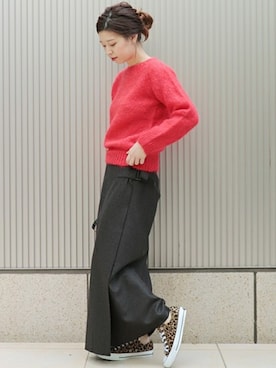 akiさん（レディース・158cm）の冬コーディネート