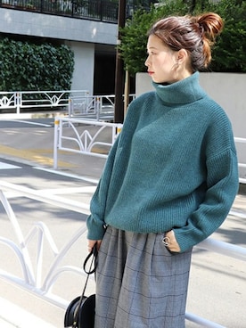 akiさん（レディース・158cm）の冬コーディネート