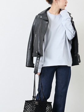 akiさん（レディース・158cm）の冬コーディネート