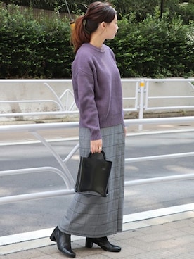 akiさん（レディース・158cm）の冬コーディネート