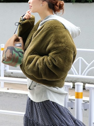 JOURNAL STANDARD（ジャーナルスタンダード）の「エコファー Vネック