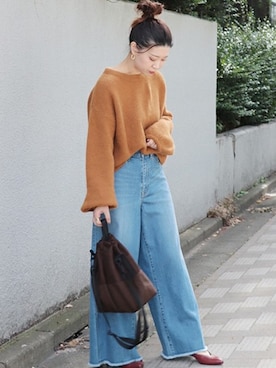 akiさん（レディース・158cm）の冬コーディネート