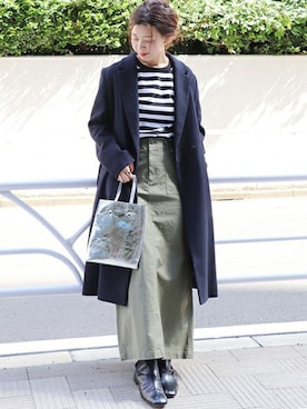 akiさん（レディース・158cm）の冬コーディネート