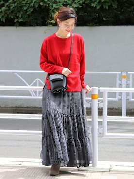 akiさん（レディース・158cm）の冬コーディネート
