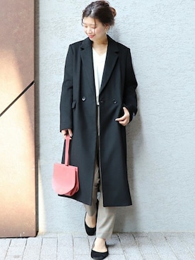 akiさん（レディース・158cm）の冬コーディネート