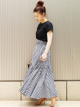 akiさん(レディース・158cm)の夏コーディネート
