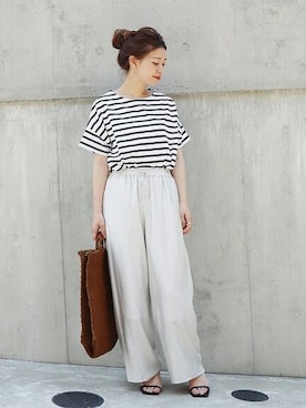 akiさん（レディース・158cm）の夏コーディネート