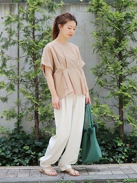 akiさん（レディース・158cm）の夏コーディネート