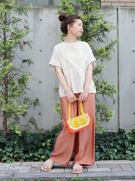 akiさん（レディース・158cm）の夏コーディネート