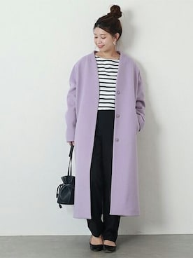 「LEMINOR（ルミノール）のアイテム」を使った、akiさん（レディース・158cm）の秋コーディネート