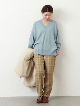 akiさん（レディース・158cm）の秋コーディネート