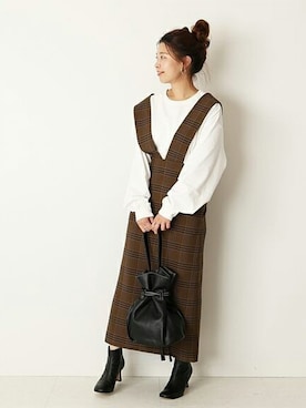 akiさん(レディース・158cm)の秋コーディネート