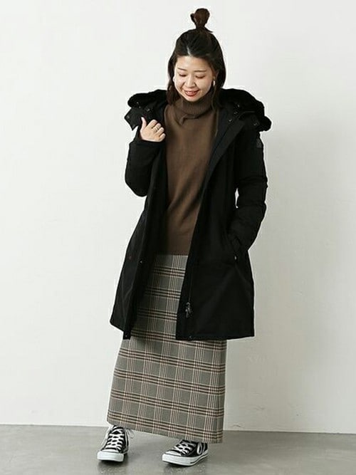 JOURNAL STANDARD Lady's �{�Ё@aki����̃_�E���W���P�b�g/�R�[�g�u�yWOOLRICH/�E�[�����b�`�z WS BOW BRIDGE CT�F�_�E���iWOOLRICH�b�E�[�����b�`�j�v���g�����R�[�f�B�l�[�g