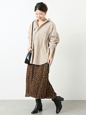 akiさん（レディース・158cm）の秋コーディネート