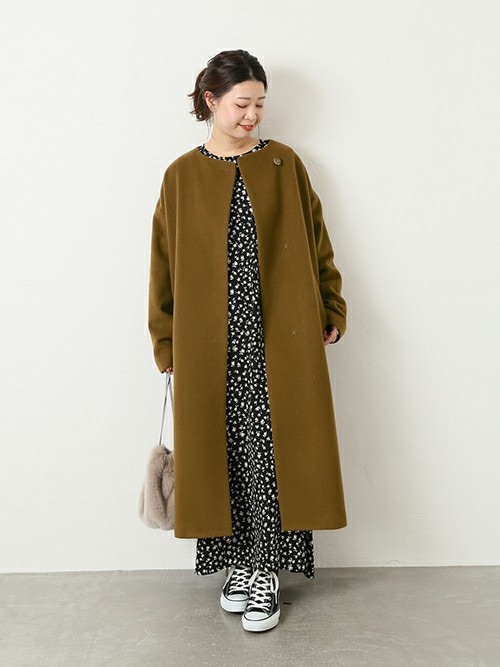 aki����̃m�[�J���[�R�[�g�uPONTETORTO�m�[�J���[�R�[�g���iJOURNAL STANDARD�b�W���[�i���X�^���_�[�h�j�v���g�����R�[�f�B�l�[�g
