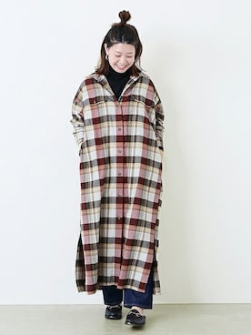 akiさん（レディース・158cm）の冬コーディネート