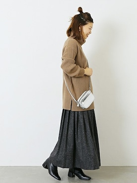 akiさん（レディース・158cm）の冬コーディネート