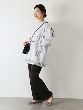 「JOURNAL STANDARD（ジャーナルスタンダード）のアイテム（バッグ）」を使った、akiさん（レディース・158cm）の冬コーディネート