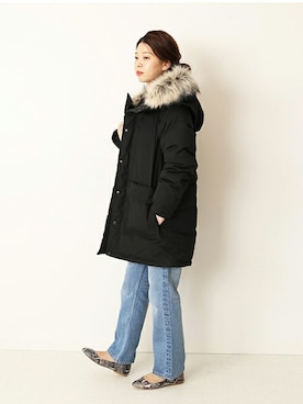 akiさん（レディース・158cm）の冬コーディネート